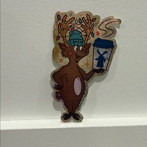 Dutch Bros Reindeer Sticker